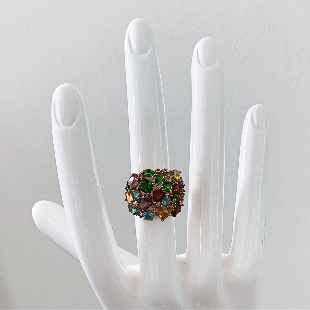Vintage CaA Canada 925 Multicolor Ring